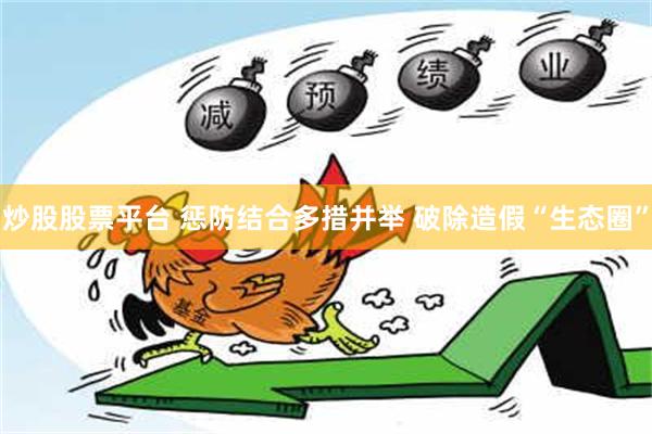 炒股股票平台 惩防结合多措并举 破除造假“生态圈”