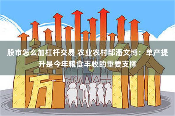 股市怎么加杠杆交易 农业农村部潘文博：单产提升是今年粮食丰收的重要支撑