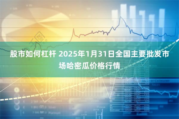 股市如何杠杆 2025年1月31日全国主要批发市场哈密瓜价格行情